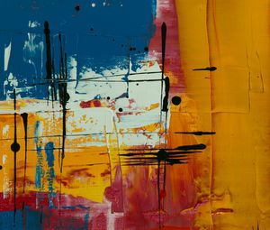 Preview wallpaper blots, paint, canvas, modern, abstraction