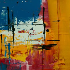 Preview wallpaper blots, paint, canvas, modern, abstraction