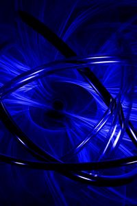 Preview wallpaper blue, circles, abstraction