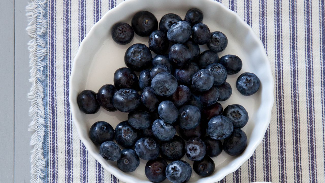 Wallpaper blueberries, berries, bowl, breakfast