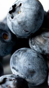 Preview wallpaper blueberries, berries, food, blue