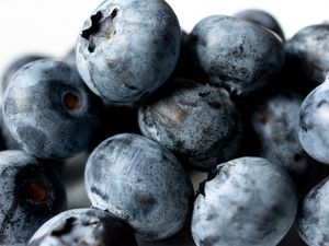 Preview wallpaper blueberries, berries, food, blue