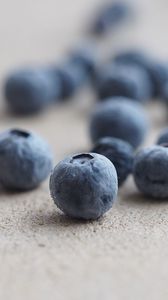 Preview wallpaper blueberries, berries, macro, harvest