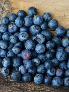 Preview wallpaper blueberries, berries, ripe