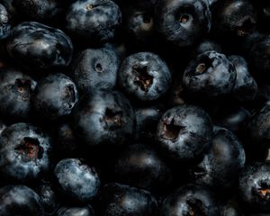 Preview wallpaper blueberries, berries, ripe, fresh