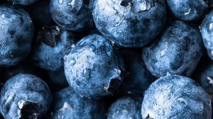 Preview wallpaper blueberries, berry, fruit, macro