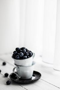 Preview wallpaper blueberries, cups, berries, ripe