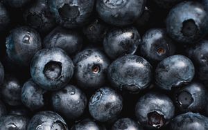 Preview wallpaper blueberries, fruit, berry, macro