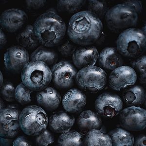 Preview wallpaper blueberries, fruit, berry, macro