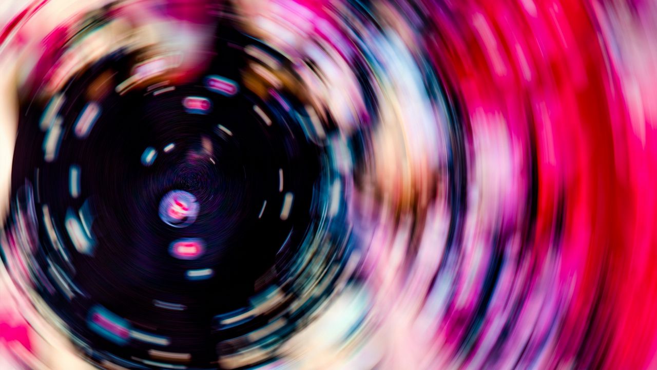 Wallpaper blur, distortion, abstraction, motion, colorful