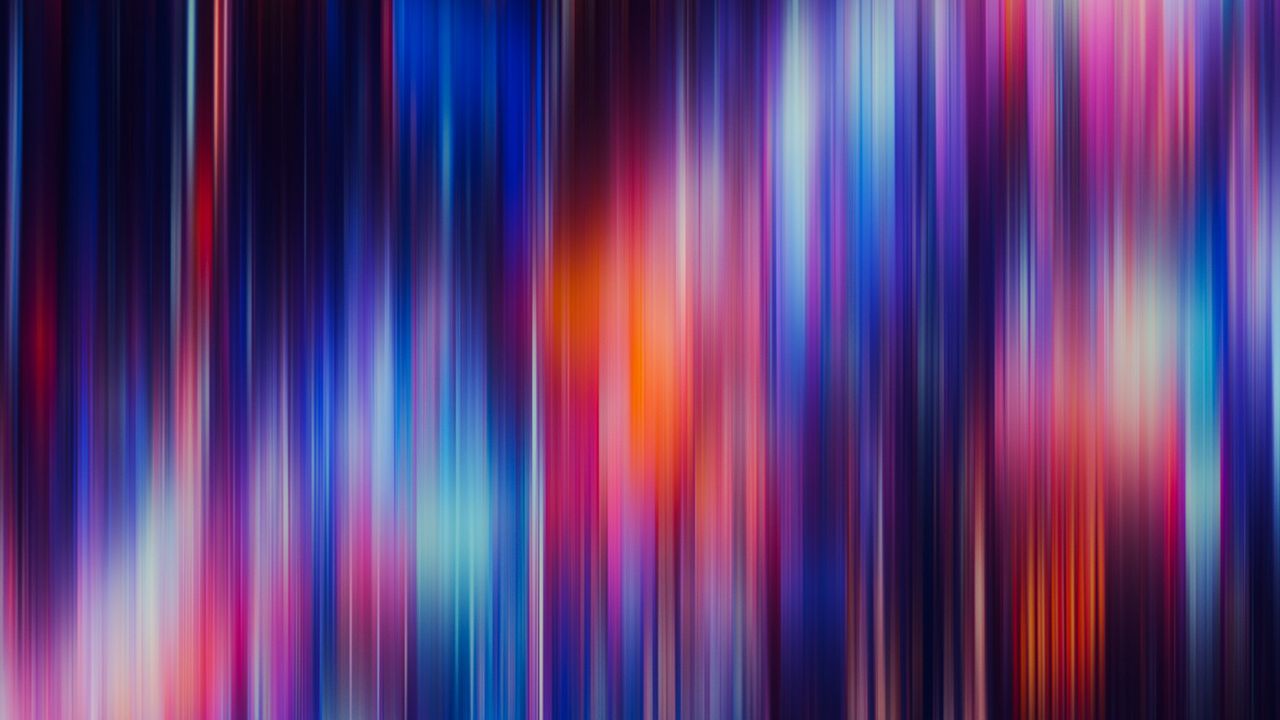 Wallpaper blur, stripes, colorful, abstraction