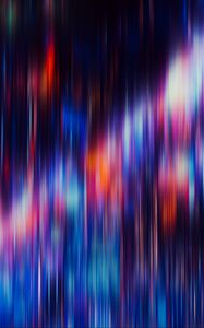 Preview wallpaper blur, stripes, colorful, abstraction