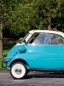 Preview wallpaper bmw, 1957 bmw, side view, isetta 300