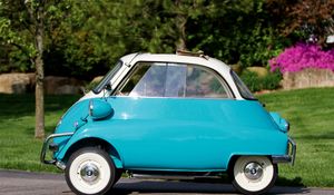 Preview wallpaper bmw, 1957 bmw, side view, isetta 300