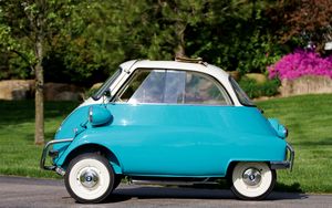 Preview wallpaper bmw, 1957 bmw, side view, isetta 300