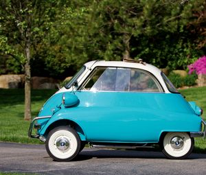 Preview wallpaper bmw, 1957 bmw, side view, isetta 300