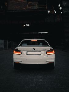 Preview wallpaper bmw 218i, bmw, car, rear view