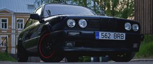 Preview wallpaper bmw 316i, bmw, car, black, wheel