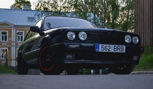 Preview wallpaper bmw 316i, bmw, car, black, wheel