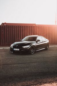 Preview wallpaper bmw 320i, bmw, car, black