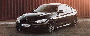 Preview wallpaper bmw 320i, bmw, car, black