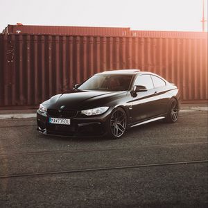 Preview wallpaper bmw 320i, bmw, car, black