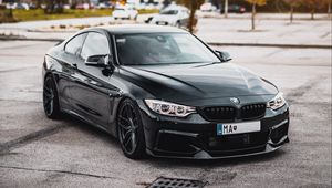 Preview wallpaper bmw 335, bmw, car, automobile, black