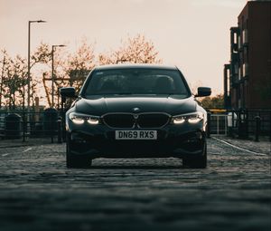 Preview wallpaper bmw 3 series m, bmw, car, sports car, front view