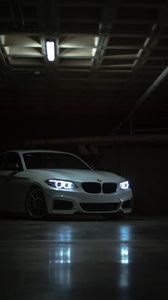 Preview wallpaper bmw 3 series m, bmw, car, sports car, headlights, glow