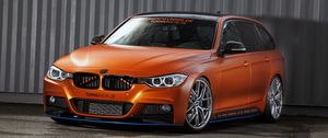 Preview wallpaper bmw, 3-series, f31, touring, side view