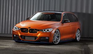 Preview wallpaper bmw, 3-series, f31, touring, side view