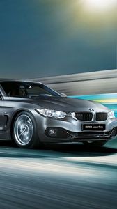 Preview wallpaper bmw, 4 series, f32, side view, speed
