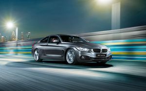 Preview wallpaper bmw, 4 series, f32, side view, speed
