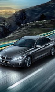 Preview wallpaper bmw, 4 series, f32, movement, road
