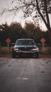 Preview wallpaper bmw 535i, bmw, front view, black