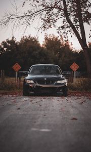 Preview wallpaper bmw 535i, bmw, front view, black