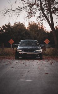 Preview wallpaper bmw 535i, bmw, front view, black