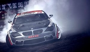 Preview wallpaper bmw, 6 series, e63, sports car, drift