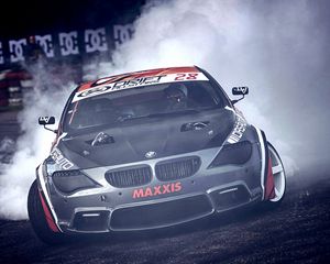 Preview wallpaper bmw, 6 series, e63, sports car, drift