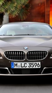 Preview wallpaper bmw  6, bmw, front view, lattice