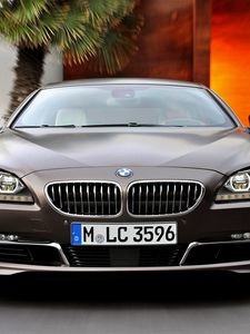 Preview wallpaper bmw  6, bmw, front view, lattice