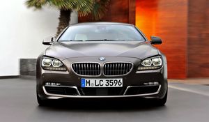 Preview wallpaper bmw  6, bmw, front view, lattice