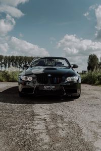 Preview wallpaper bmw, car, black, parking