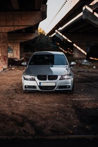 Preview wallpaper bmw, car, gray