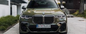 Preview wallpaper bmw, car, suv, green