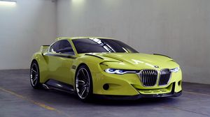 Preview wallpaper bmw, csl, hommage, side view