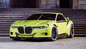 Preview wallpaper bmw, csl, hommage, side view