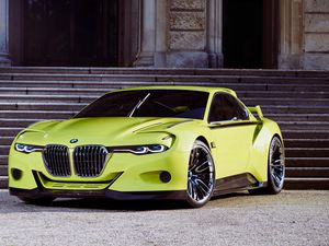 Preview wallpaper bmw, csl, hommage, side view