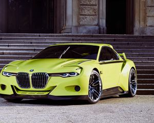 Preview wallpaper bmw, csl, hommage, side view