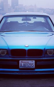 Preview wallpaper bmw, e38, tuning, car, front bumper